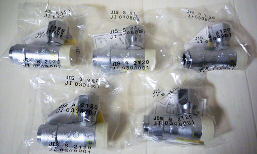 ☆10A 1/2 JIS S 2120 JI 0308001 20・06 01◆5個セット