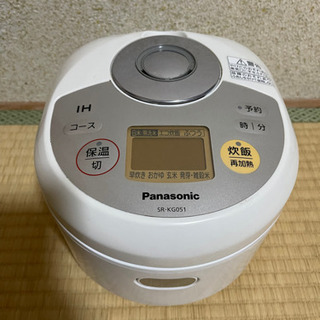 【ネット決済・配送可】Panasonic 3合 炊飯器 蓄熱ダイ...