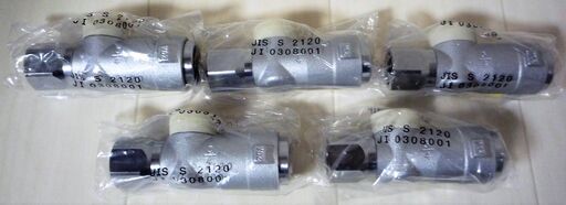 ☆20A 3/4 JIS S 2120 JI 0308001 20・04 01◆5個セット