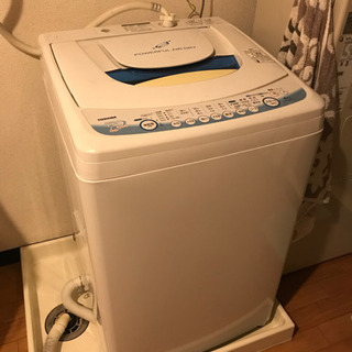 【ネット決済】TOSHIBA 洗濯機 6kg 風乾燥あり AW-...