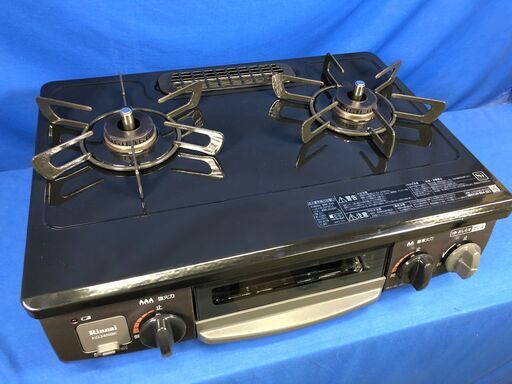 【動作保証60日間あり】Rinnai 2018年 KG34NBKL LPガステーブル【管理KRG136】