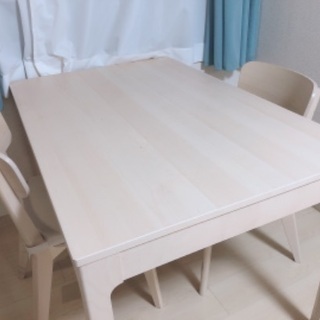 IKEA☆エーケダーレンEKEDALEN・ダイニングテーブルセット