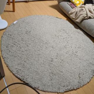 あげます ニトリ ラグ 丸形 ベージュ かんこん 浅草の家具の中古あげます 譲ります ジモティーで不用品の処分