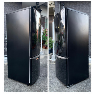 🔰配送無料🚛当日配送‼️冷蔵庫　165 L🏅大きめサイズ　一人、2人、3人でもご使用できます🏅大阪　兵庫　京都　奈良　滋賀　和歌山✨　洗濯機　も出品✅