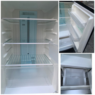 🔰配送無料🚛当日配送‼️冷蔵庫　165 L🏅大きめサイズ　一人、2人、3人でもご使用できます🏅大阪　兵庫　京都　奈良　滋賀　和歌山✨　洗濯機　も出品✅