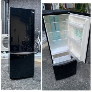 🔰配送無料🚛当日配送‼️冷蔵庫　165 L🏅大きめサイズ　一人、2人、3人でもご使用できます🏅大阪　兵庫　京都　奈良　滋賀　和歌山✨　洗濯機　も出品✅