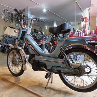 □ TOMOS CLASSIC ONE トモス クラシック 1 50cc 9103km ライトブルー 実動! モペット 原付 原チャリ スクーター バイク 札幌発 □ TOMOS CLASSIC ONE トモス クラシック 1 50cc 9103km ライトブルー
