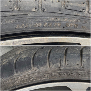 ＸＲｇｒａｎｄｅ ＢＰ０７ アルミ 20インチ 8j OFF+24？ PCD 114.3 5H ホイール