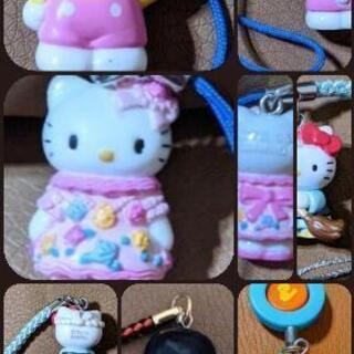 HELLO KITTY♥5つセットのストラップ