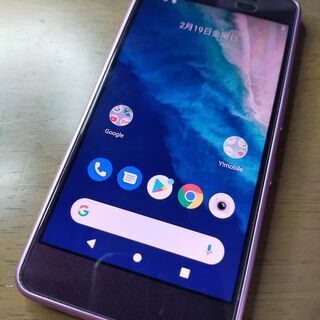 京セラ ワイモバイル Android One S4　ピンク　スマ...