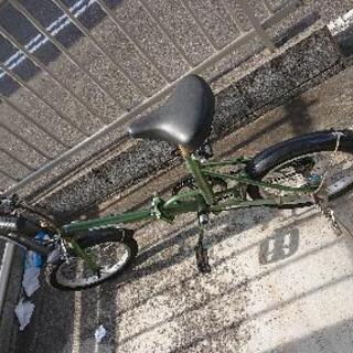 【ネット決済・配送可】折り畳み自転車