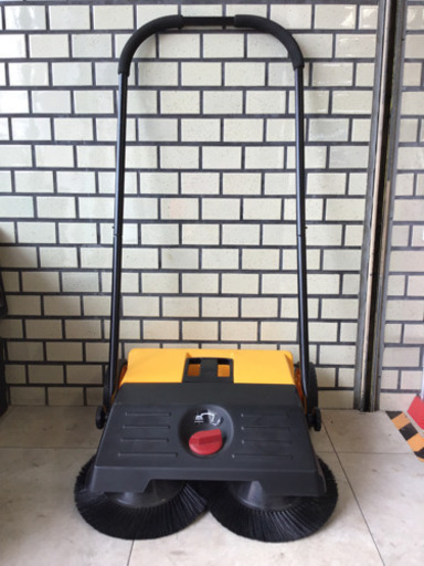 【中古】手押しスイーパ　メーカー型番等不明