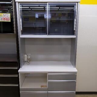 2面レンジボード 食器棚 古賀家具 大川家具 105×50×20...