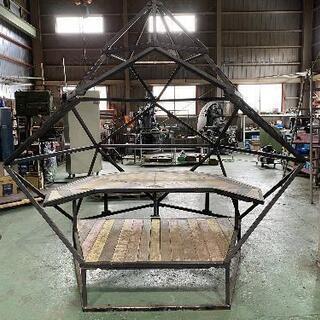 一点物　イルミネーション枠　インテリア　オブジェ　庭　超大型商品　鉄骨枠