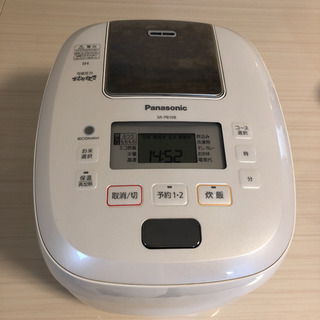 【引き取り歓迎】Panasonic SR-PB108-W パナソニック　炊飯器