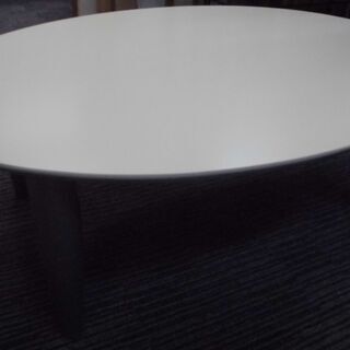 JM11491)ローテーブル ホワイト W90.0cm X H3...