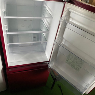 2ドア　冷蔵庫 180Ｌ　アクア