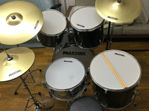 取引場所　南観音　K2107-130  MAXTONE   ドラムセット　ドラム練習パッド付き