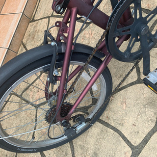 DAHON SUV D6 ワインレッド 折りたたみ自転車 【公式通販】