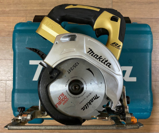 中古 マキタ HS471D 100周年限定 18V 充電式マルノコ セット