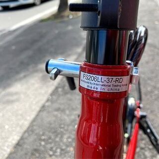 折りたたみ自転車 美品 折りたたみ自転車 20インチ TOP ONE FS-206LL37 