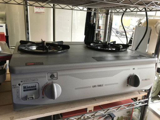 19時まで営業！　ガステーブル　LPガス　ガスコンロ　RTS-337-2FTS-L