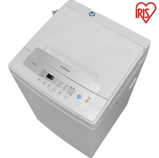 【極美品】アイリスオーヤマ 全自動洗濯機 5kg 2021年製　IAW-T502E