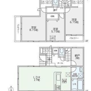 【寝屋川市駅】2021年9月完成予定！設備充実3SLDK！！