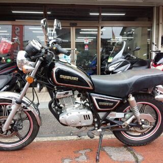 NO.3876　ＧＮ１２５－２Ｆ　空冷4サイクル単気筒エンジン　ベリーショートマフラー　ブラック　☆彡 NO.3876 GN125－2F 空冷4サイクル単気筒エンジン ベリー