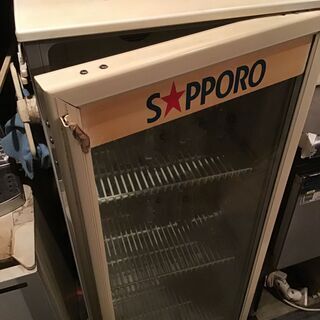 冷蔵庫　ショーケース型　業務用　ジャンク SAPPORO