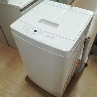 6ヵ月保証付！無印良品(むじるしりょうひん)の全自動洗濯機 MJ...
