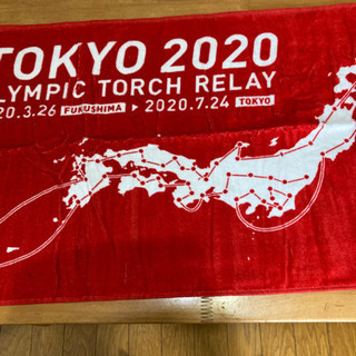 東京2020スポンサータオル　トヨタ