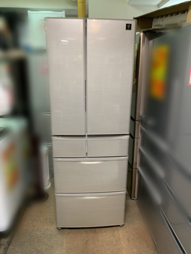 SHARP プラズマクラスター冷蔵庫　SJ-F462D-S 2018年製