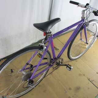 スポーツ中古自転車 B372　GIANT　TRADIST　パープル　XS【クロスバイク】