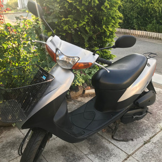 原付スクーター　50cc スズキ　レッツ2 メットイン