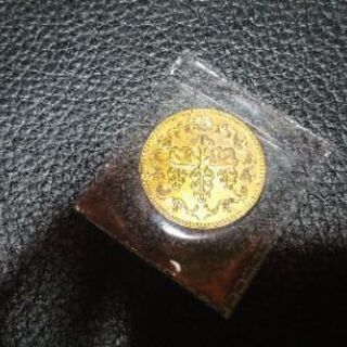 試鋳貨明治32年5厘見本青銅貨