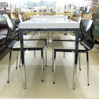 札幌市/清田区 4人掛けダイニングセット イス4脚付き ☆オーダーメイド品☆ カフェ/店舗 