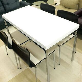 札幌市/清田区 4人掛けダイニングセット イス4脚付き ☆オーダーメイド品☆ カフェ/店舗 