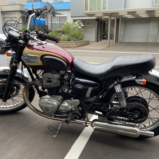 ※商談中【車検なし】KAWASAKI W650 低走行車 ローダウン アップハンドル 車検有】KAWASAKI W650 低走行車 ローダウン アップハンドル