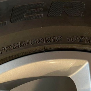 メルセデス・ベンツG350d ホイール/タイヤ 4本 265/60R18