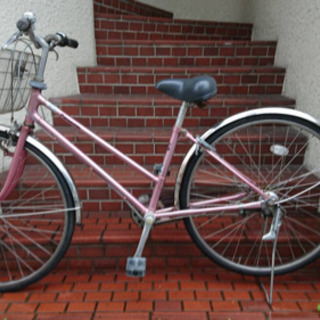 中古自転車】美品❗️27インチ6段変速 LEDオートライト付 若林自転車