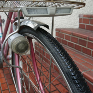 中古自転車】パナソニック製 美品❗️3段変速、LEDオートライト付 鍵新品