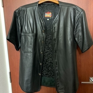 BILL WALL LEATHERレザーベースボールシャツ