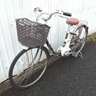 電動アシスト自転車7月-4　パナソニック　ViVi DX　充電器　3.1Ahバッテリー　鍵1本 