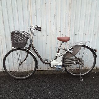電動アシスト自転車7月-4　パナソニック　ViVi DX　充電器　3.1Ahバッテリー　鍵1本 