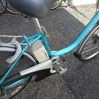 中古電動自転車 １６０２　超安心の新品バッテリー６.０Ah保証書付　前後タイヤ新品！　ブリヂストン　アシスタ　A4L40    24インチ  アルミフレーム　ハンドルロック　充電器付 ＊ 新品バッテリー品番　LI6.0N.B 中古電動自転車 1602 超安心の新品バッテリー6.0Ah保証書付 前後