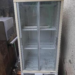 【ネット決済・配送可】冷蔵庫　ショーケース　業務用　サンヨ