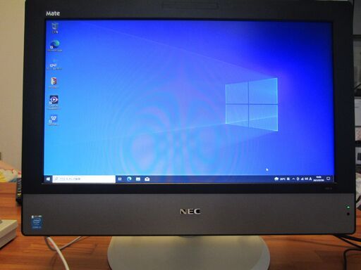 第4世代i5搭載20型液晶一体型PC　NEC MATE MK30MG-K  MS OFFICE2016Pro Plus