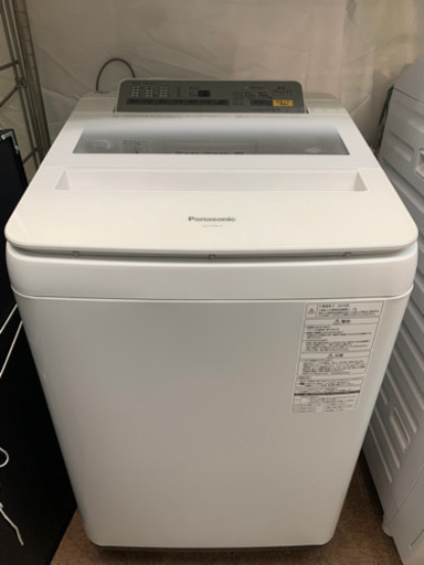 Panasonic 全自動洗濯機　NA-FA80H3 8.0kg
