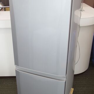 ■三菱　2ドア冷蔵庫　146Ｌ　シルバー　MR-P15Z-S1